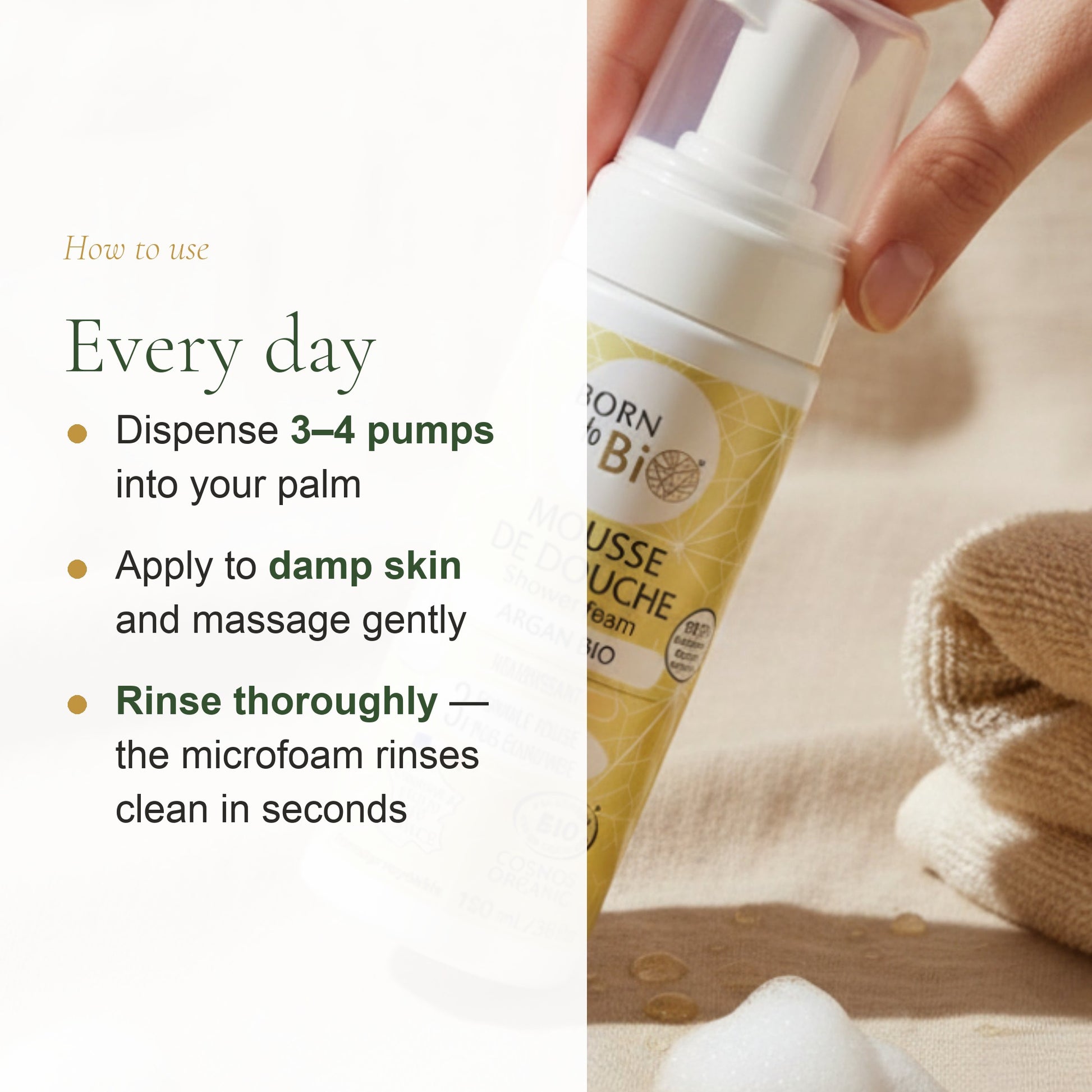 Organic Argan Shower Foam – slide 6
