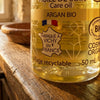 Organic Argan Care Oil by Born to Bio — Fabriqué à Vichy en France, COSMOS ORGANIC certified, 50 ml