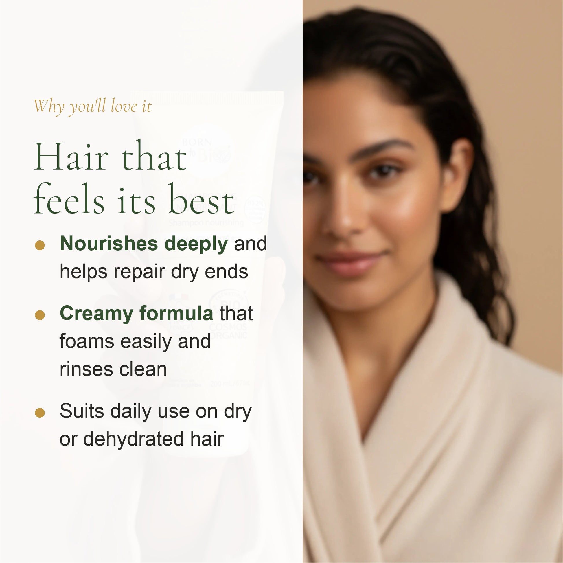 Organic Nourishing Argan & Shea Shampoo – slide 2