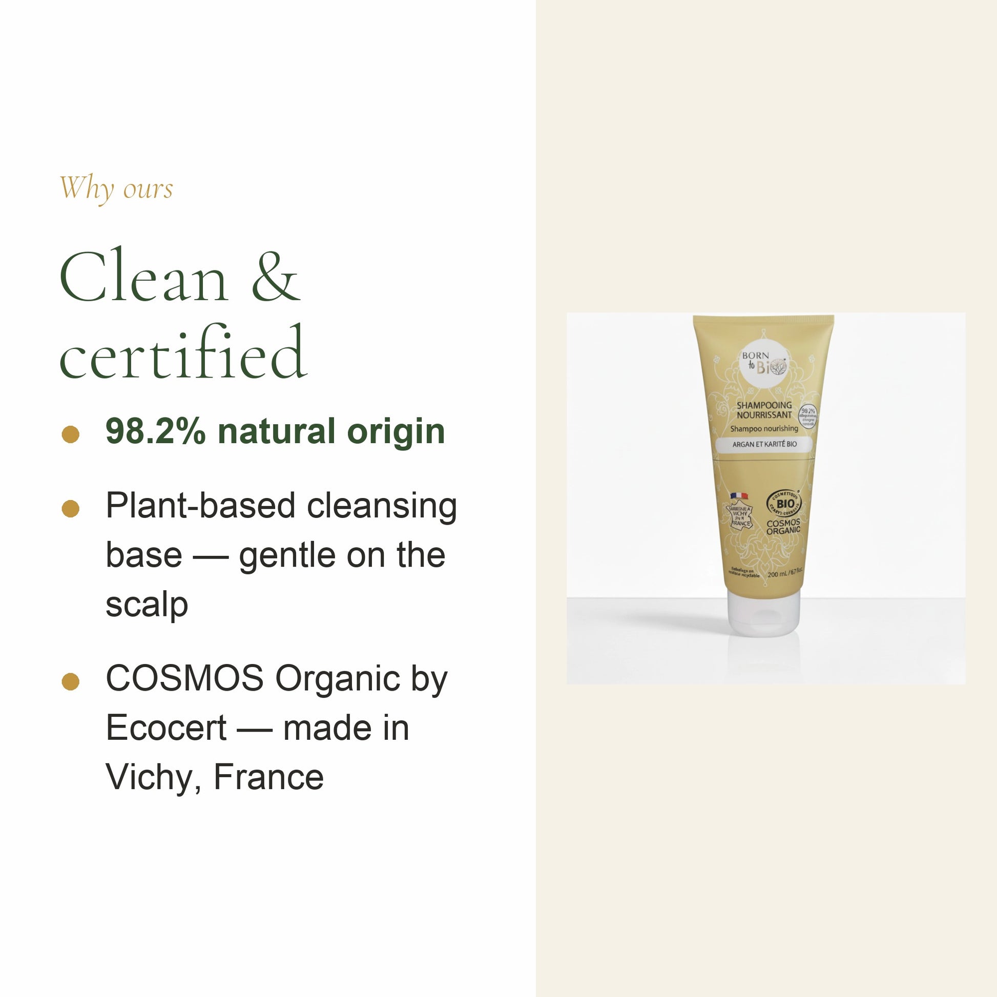 Organic Nourishing Argan & Shea Shampoo – slide 4