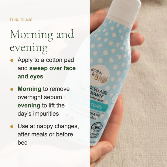 Organic Micellar Cleansing Water for Baby – slide 6