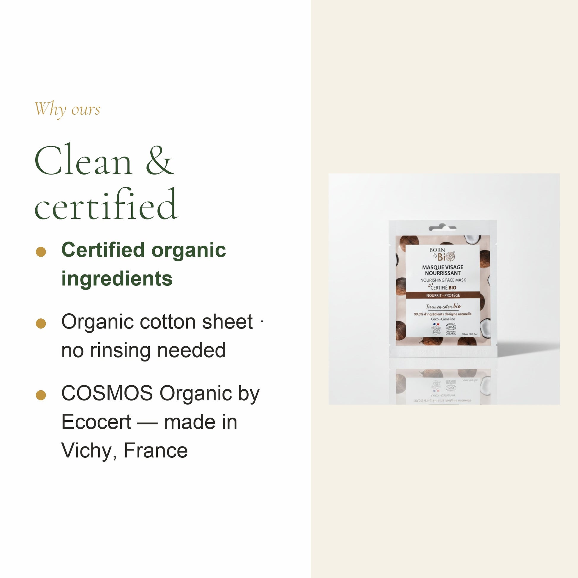 Organic Cotton Mask with Baobab Extract – slide 4