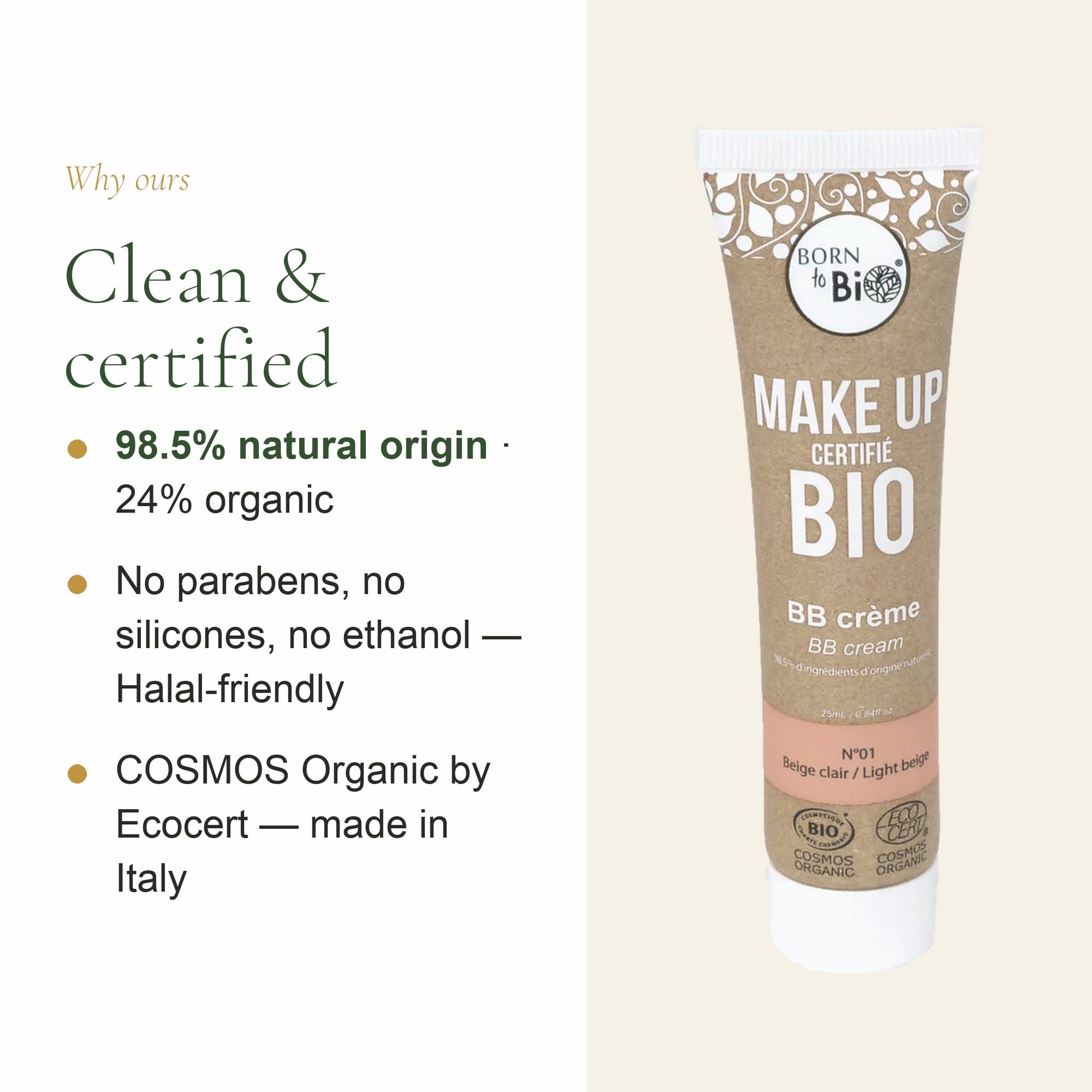Organic BB Cream – French Formula – slide 4
