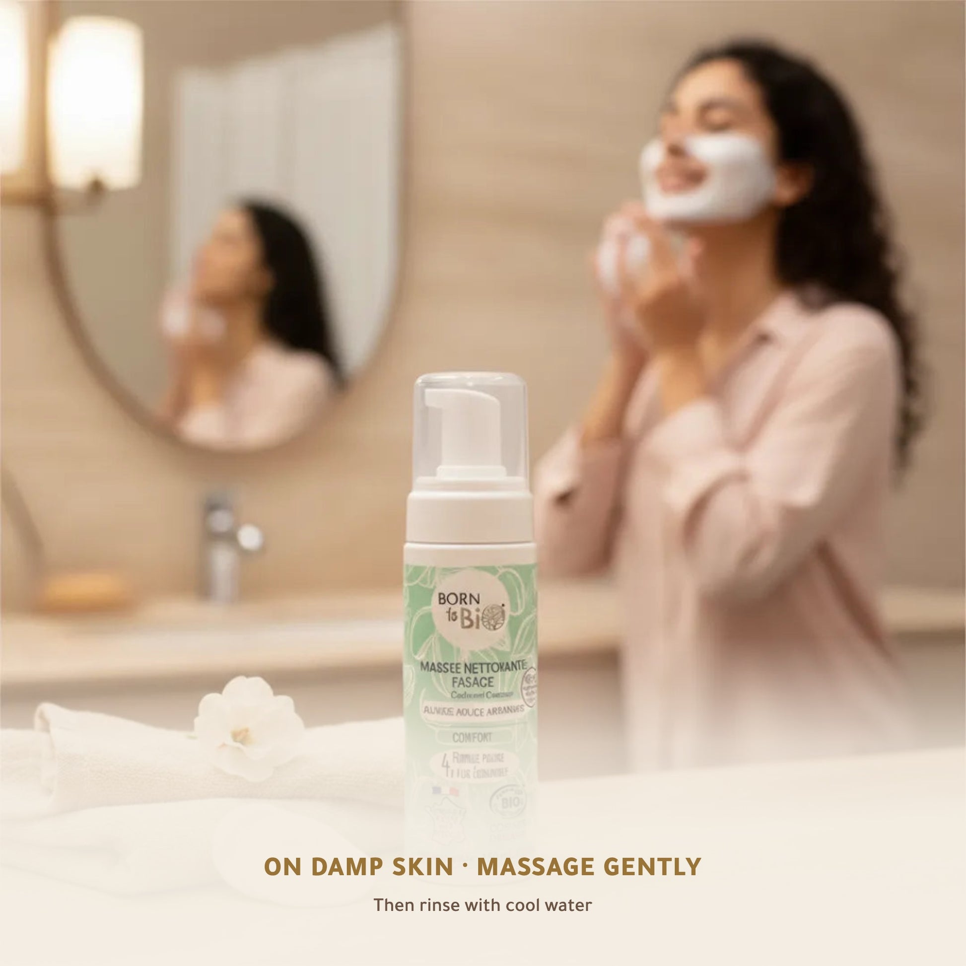 [EN] Organic Almond & Argan Face Cleansing Foam | Born to Bio Vichy – slide 5