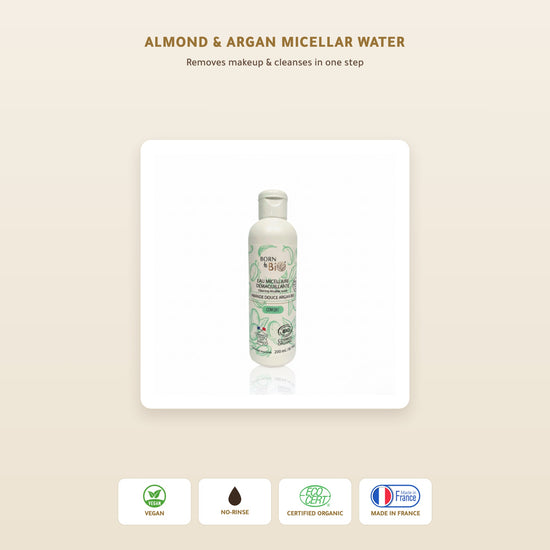 [EN] Organic Almond & Argan Micellar Water – Made in Vichy, France | Born to Bio Vichy – slide 1