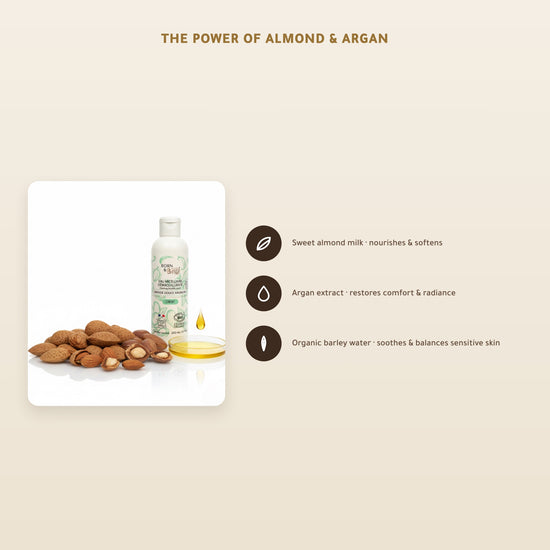 [EN] Organic Almond & Argan Micellar Water – Made in Vichy, France | Born to Bio Vichy – slide 3