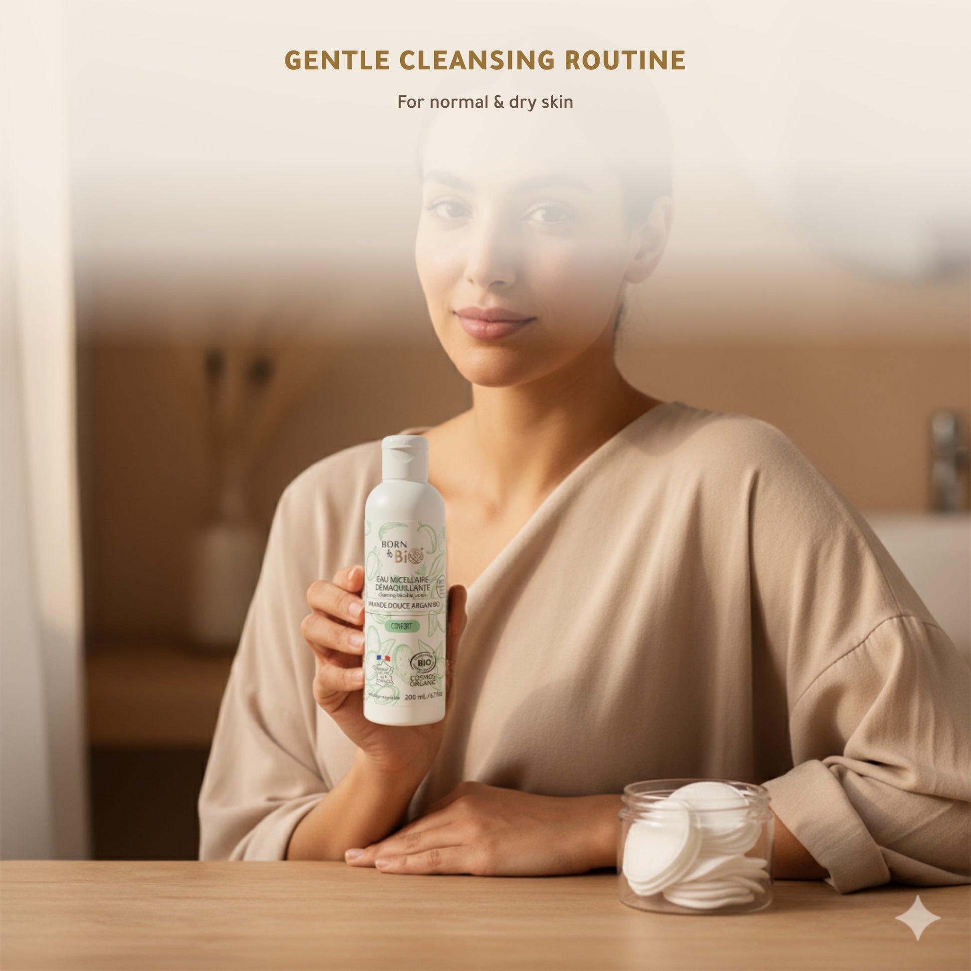 [EN] Organic Almond & Argan Micellar Water – Made in Vichy, France | Born to Bio Vichy – slide 4