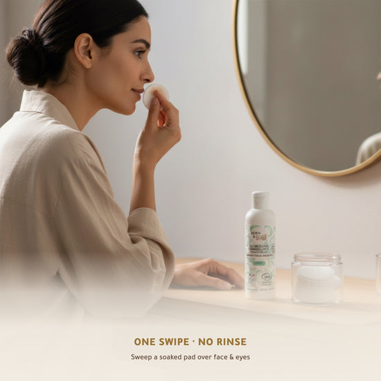 [EN] Organic Almond & Argan Micellar Water – Made in Vichy, France | Born to Bio Vichy – slide 5