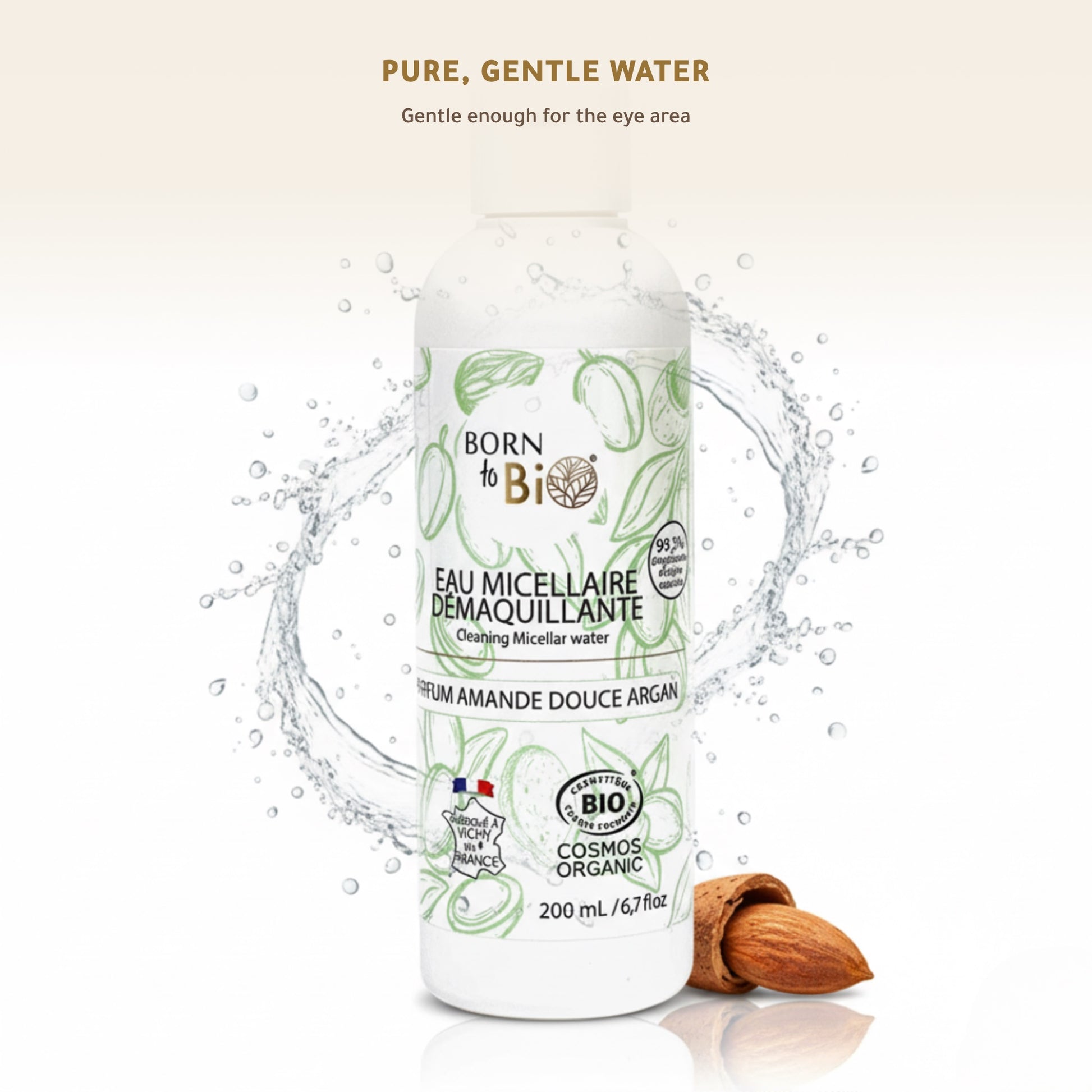 [EN] Organic Almond & Argan Micellar Water – Made in Vichy, France | Born to Bio Vichy – slide 6