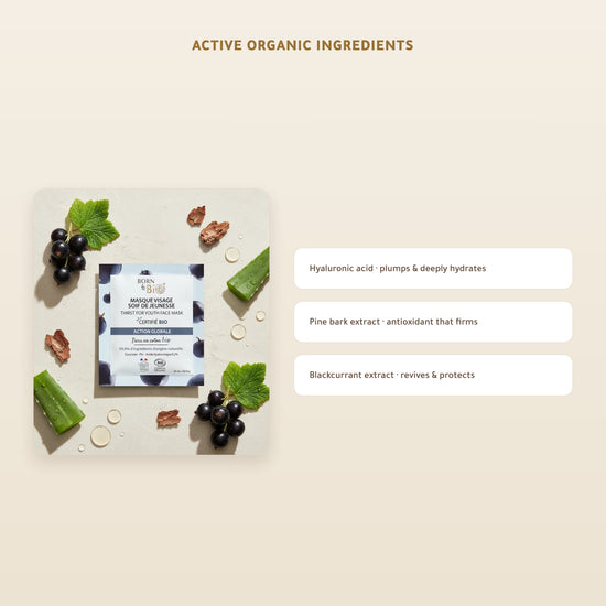 [EN] Organic Anti-Aging Cotton Face Mask – Made in Vichy, France | Born to Bio Vichy – slide 3