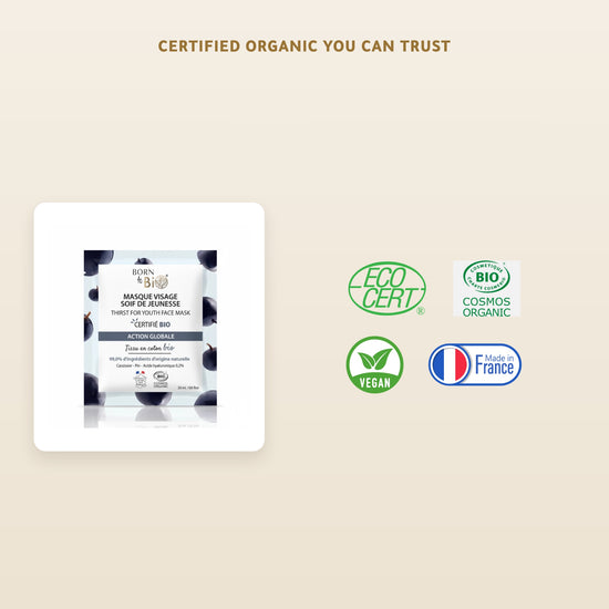 [EN] Organic Anti-Aging Cotton Face Mask – Made in Vichy, France | Born to Bio Vichy – slide 5