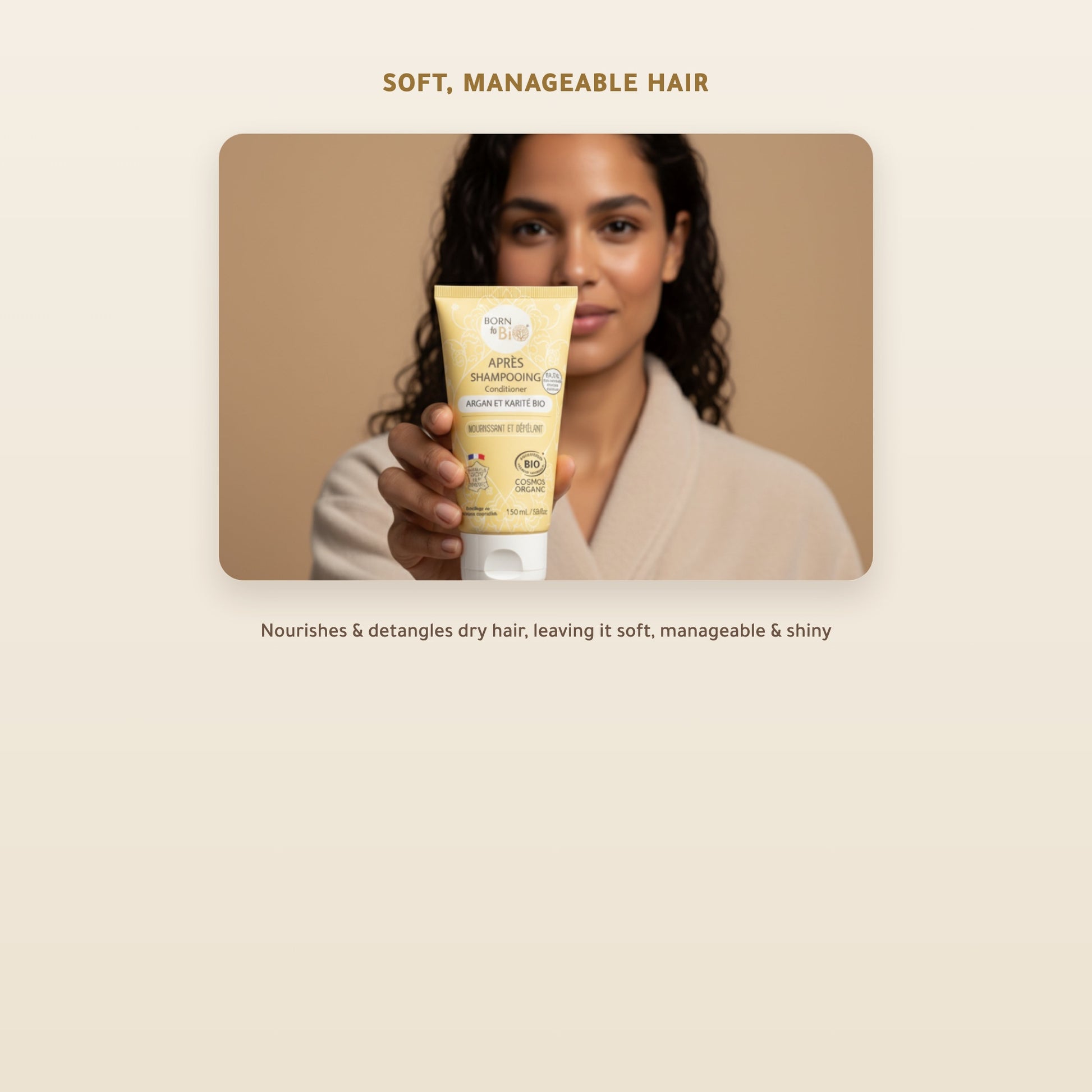 [EN] Argan & Shea Conditioner – Certified Organic | Born to Bio Vichy – slide 4