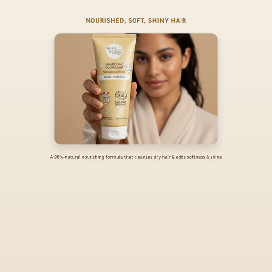 Organic Nourishing Argan & Shea Shampoo for Dry Hair – Certified Organic | Born to Bio Vichy – slide 4