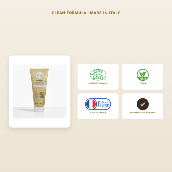 Organic Nourishing Argan & Shea Shampoo for Dry Hair – Certified Organic | Born to Bio Vichy – slide 5