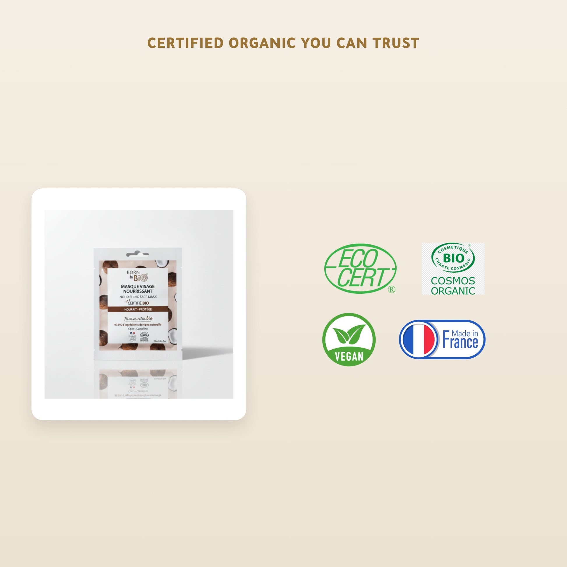 [EN] Organic Cotton Mask with Baobab Extract – Certified Organic | Born to Bio Vichy – slide 5
