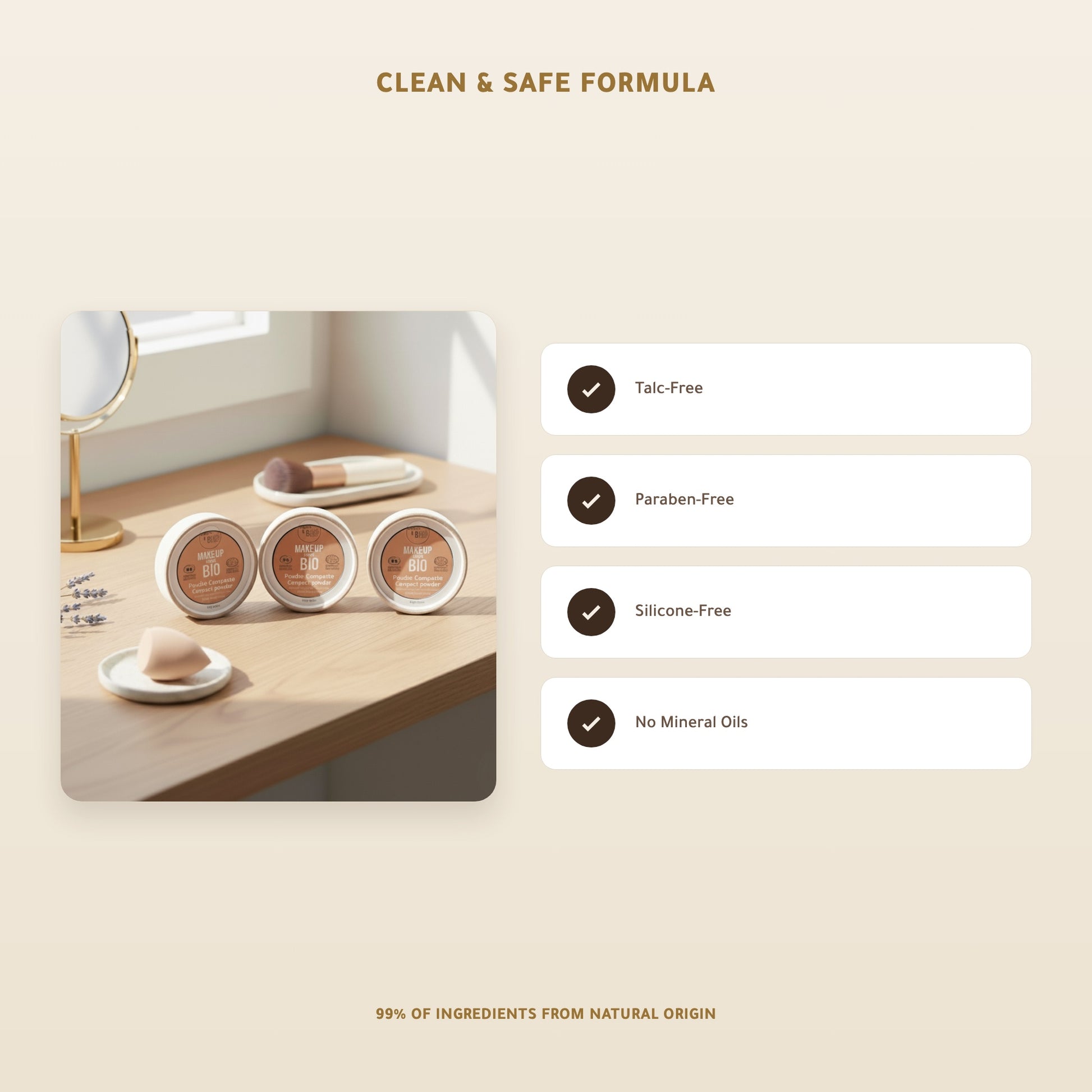 [EN] Organic Compact Powder – French Formula | Born to Bio Vichy – slide 3