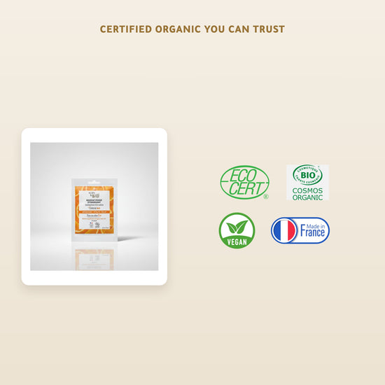 Organic Energizing Cotton Face Mask – Certified Organic | Born to Bio Vichy – slide 5