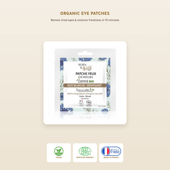 [EN] Organic Eye Patches – Made in Vichy, France | Born to Bio Vichy – slide 1