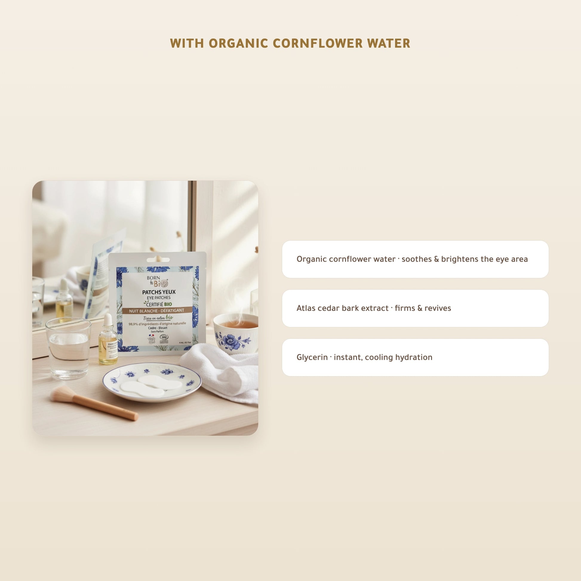 [EN] Organic Eye Patches – Made in Vichy, France | Born to Bio Vichy – slide 3