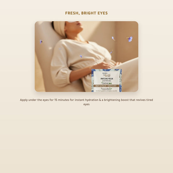 [EN] Organic Eye Patches – Made in Vichy, France | Born to Bio Vichy – slide 4