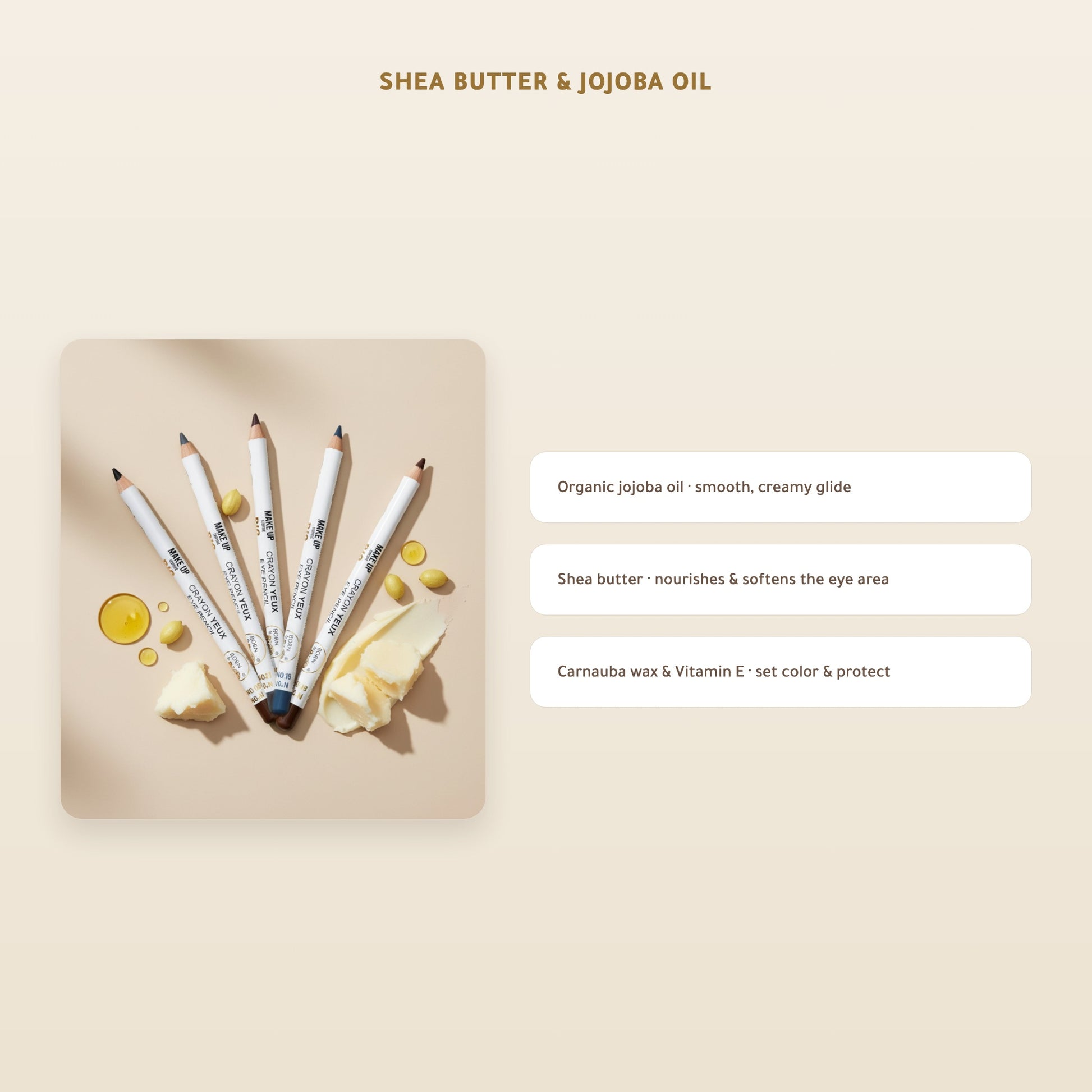 [EN] Organic Eye Pencil – French Formula | Born to Bio Vichy – slide 4
