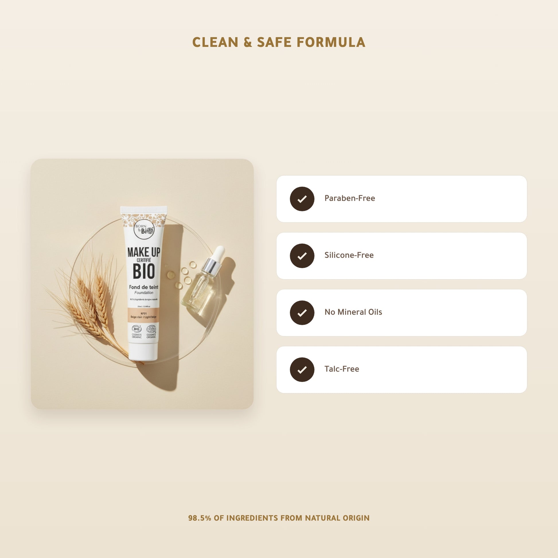 [EN] Organic Foundation – French Formula | Born to Bio – slide 3