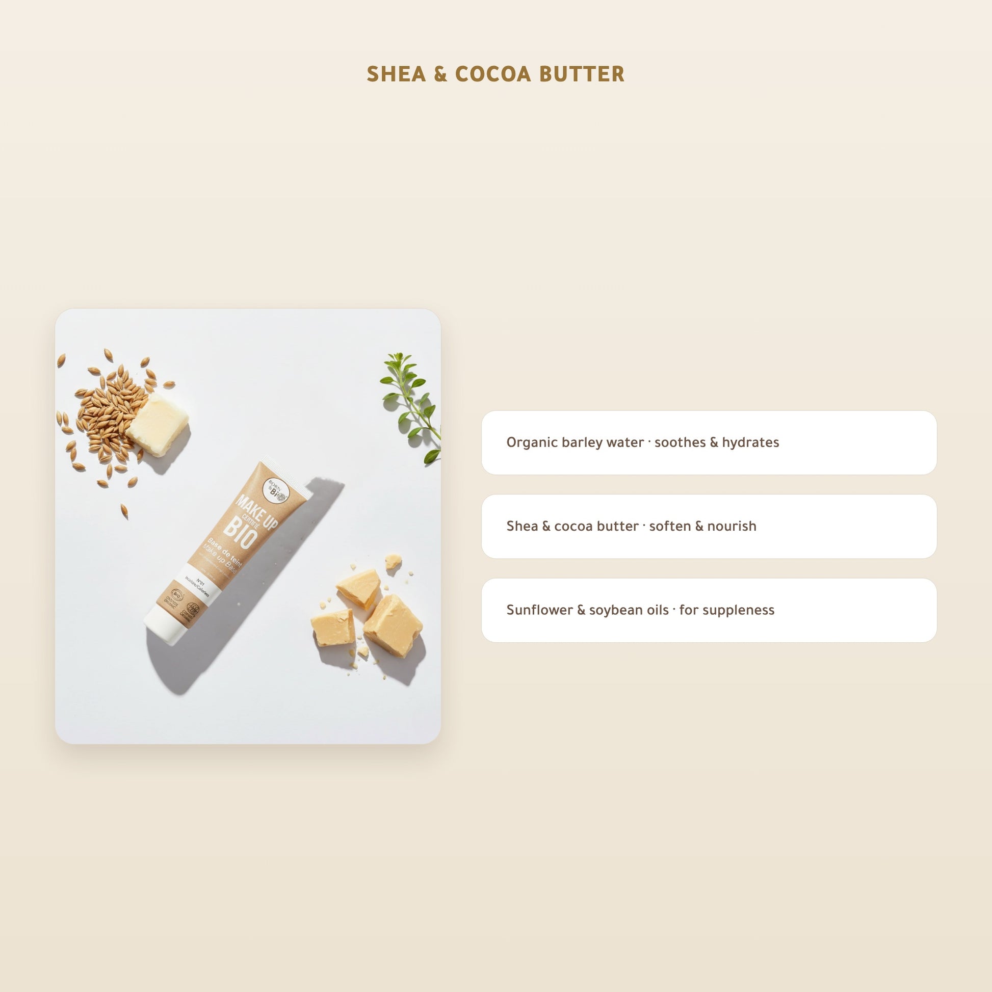 Organic Makeup Base – Certified Organic | Born to Bio – slide 3