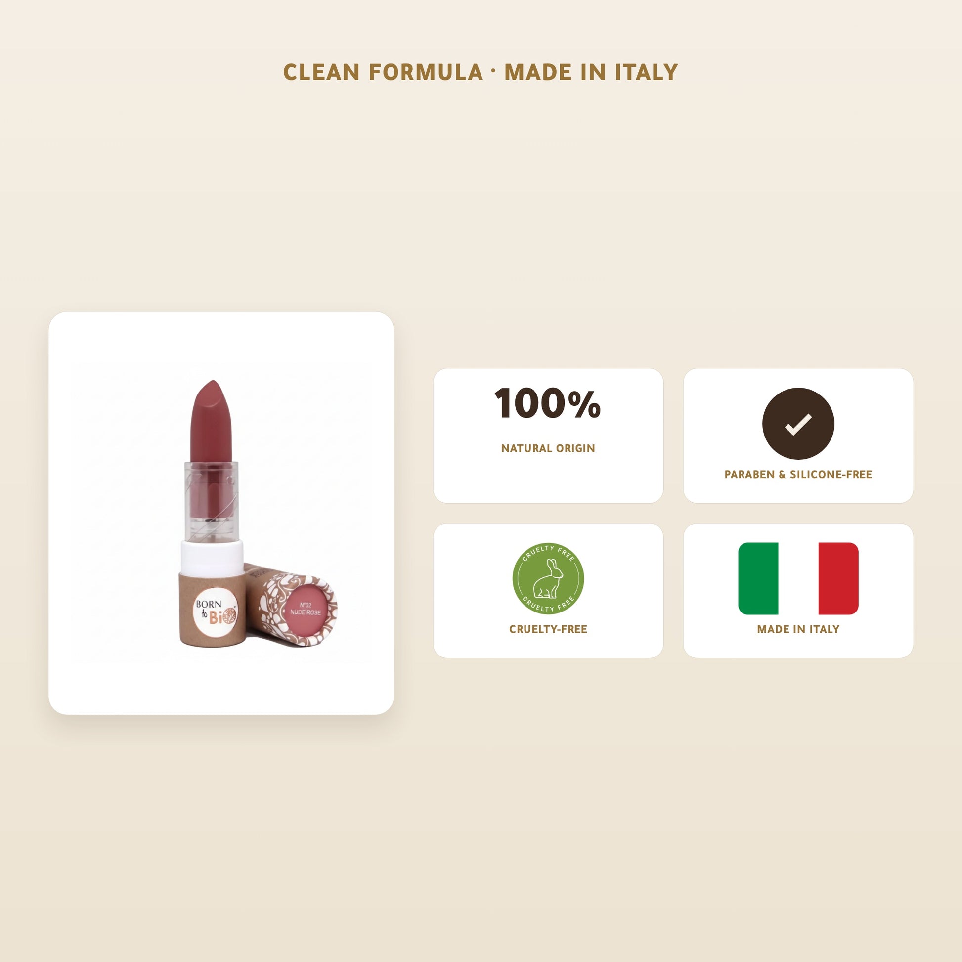 [EN] Organic Matte Lipstick – French Formula | Born to Bio Vichy – slide 6