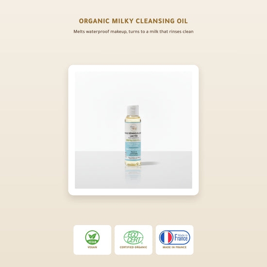 [EN] Organic Milky Cleansing Oil – Certified Organic | Born to Bio Vichy – slide 1