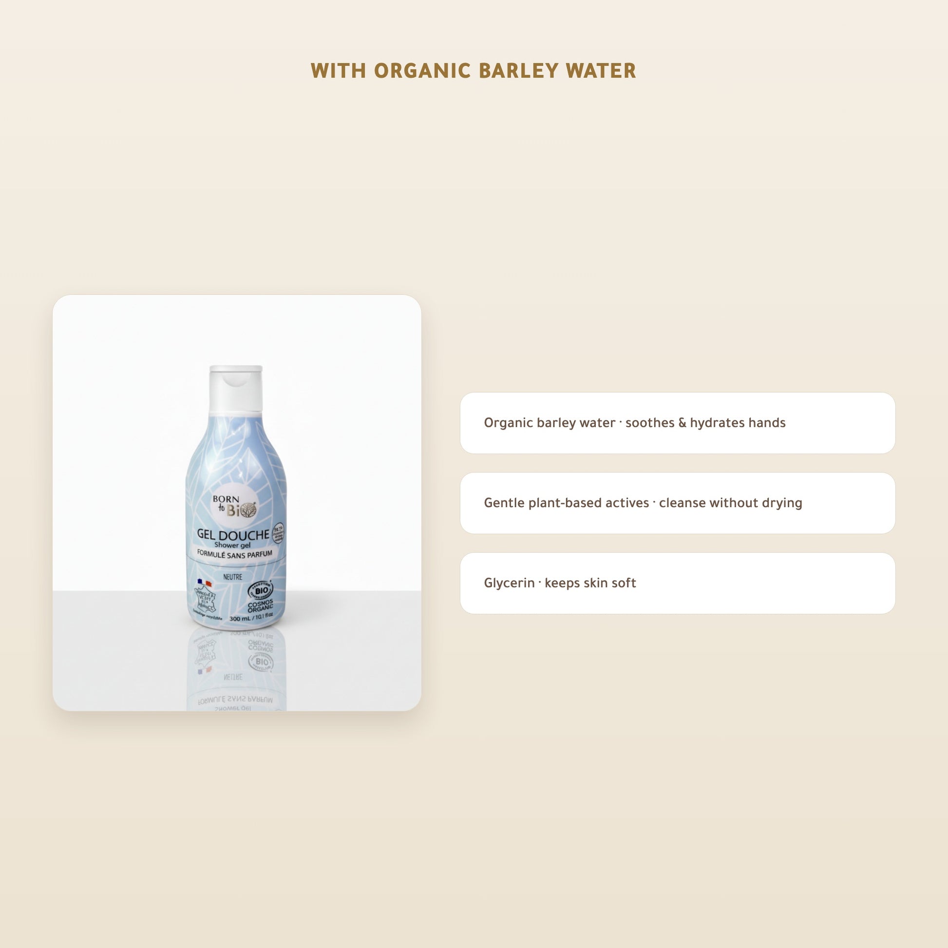 [EN] Neutral Hand Wash Gel – Fragrance-Free – Certified Organic | Born to Bio Vichy – slide 3