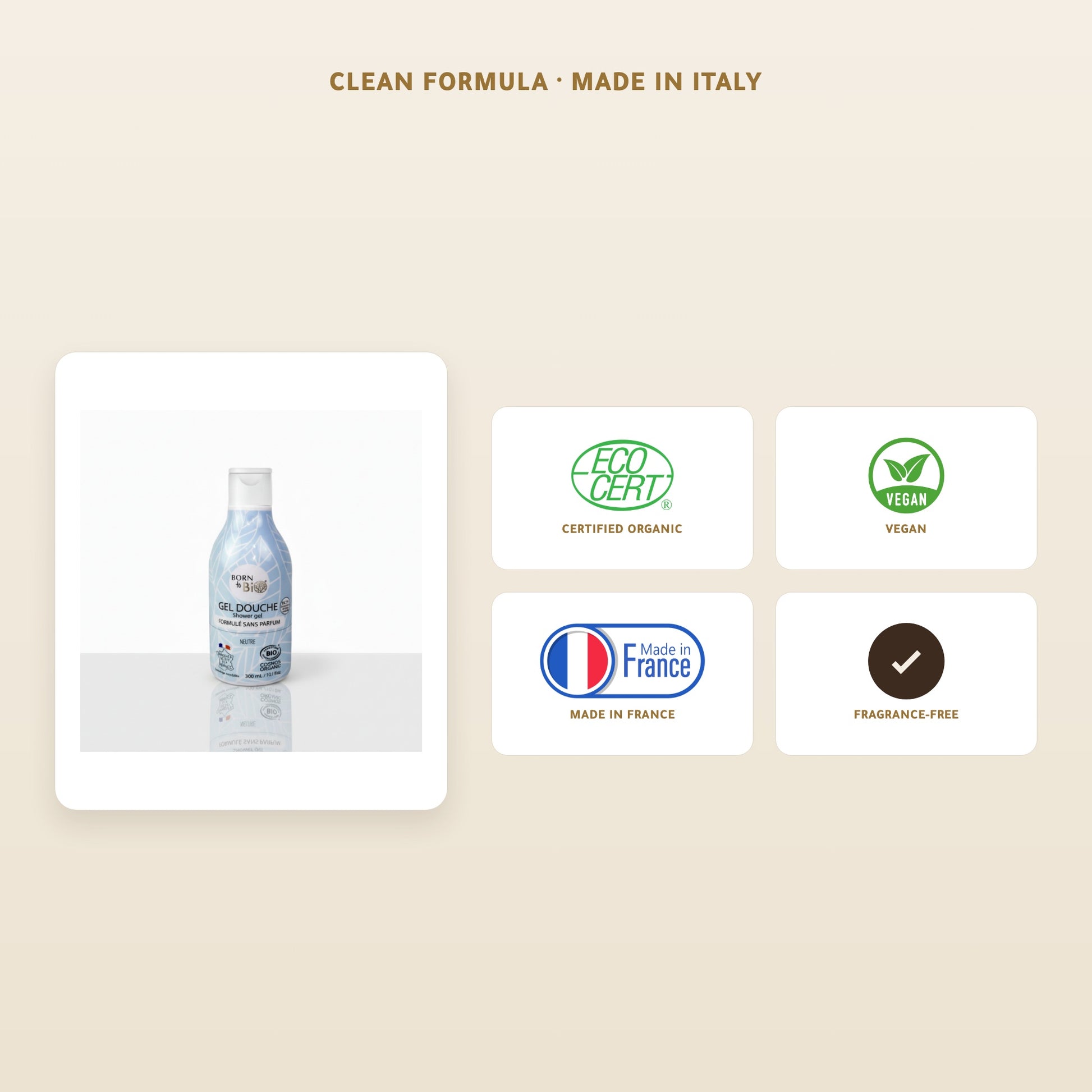 [EN] Neutral Hand Wash Gel – Fragrance-Free – Certified Organic | Born to Bio Vichy – slide 5