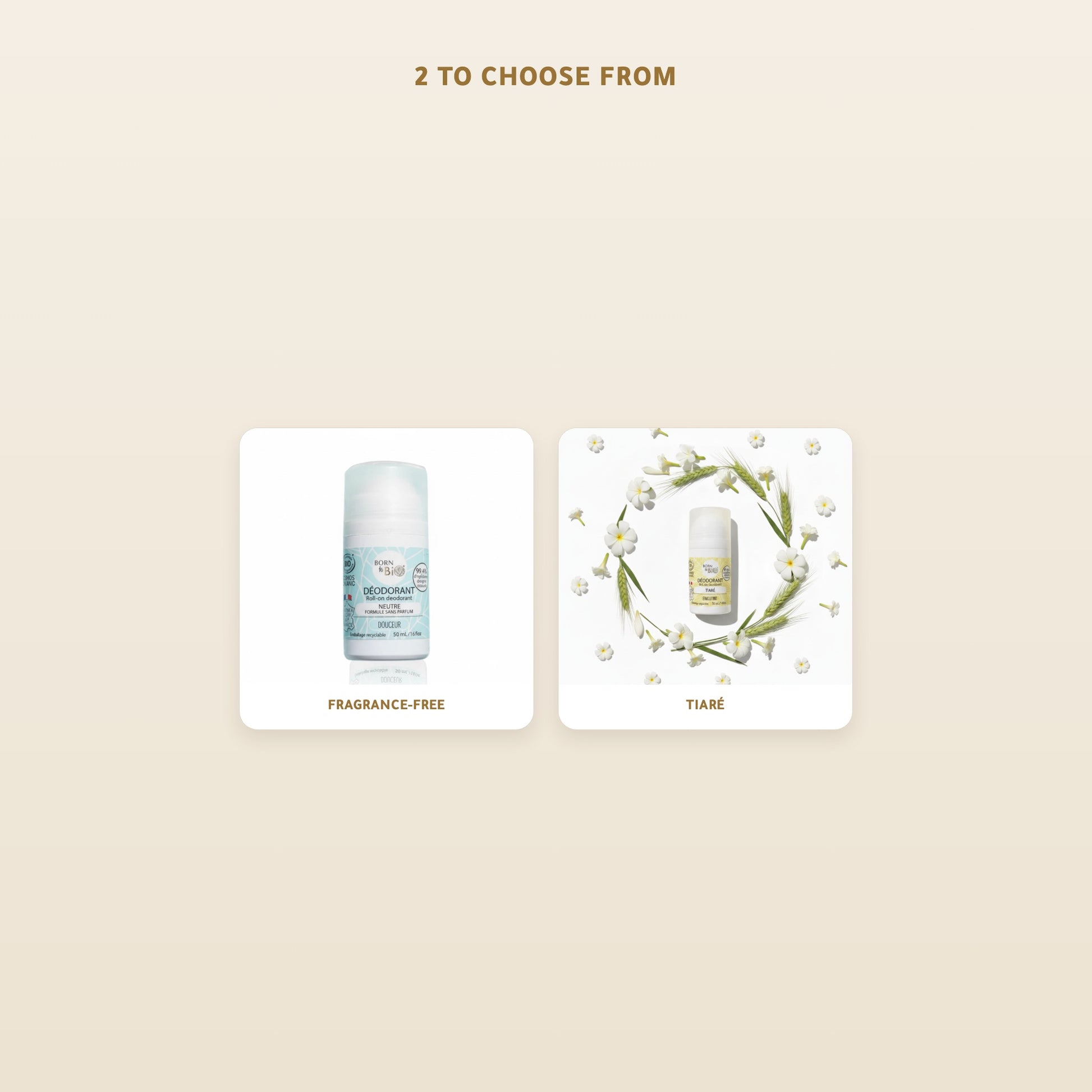 [EN] Organic Fragrance-Free Deodorant – Made in Vichy, France | Born to Bio Vichy – slide 2