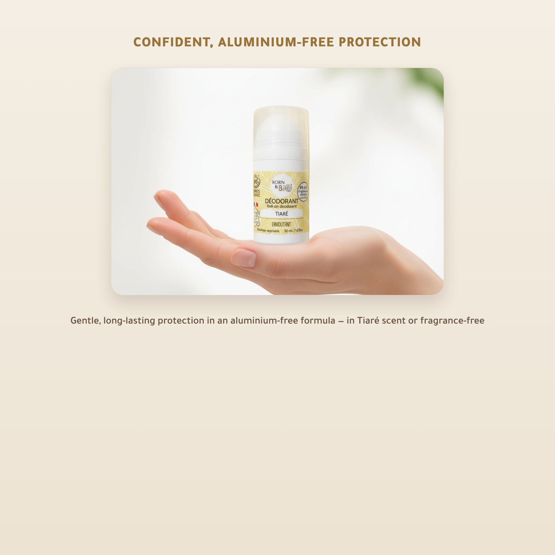 [EN] Organic Fragrance-Free Deodorant – Made in Vichy, France | Born to Bio Vichy – slide 5