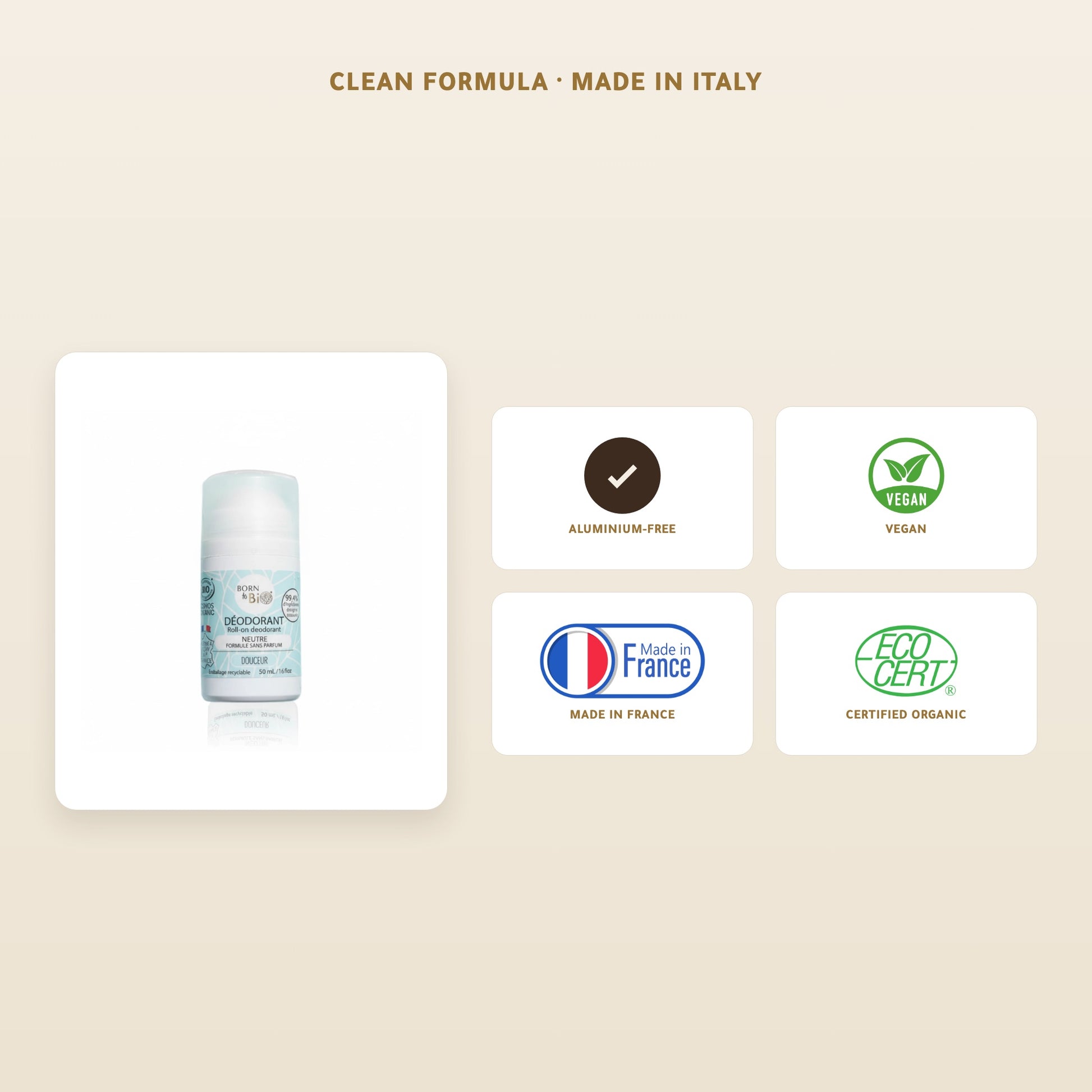 [EN] Organic Fragrance-Free Deodorant – Made in Vichy, France | Born to Bio Vichy – slide 6