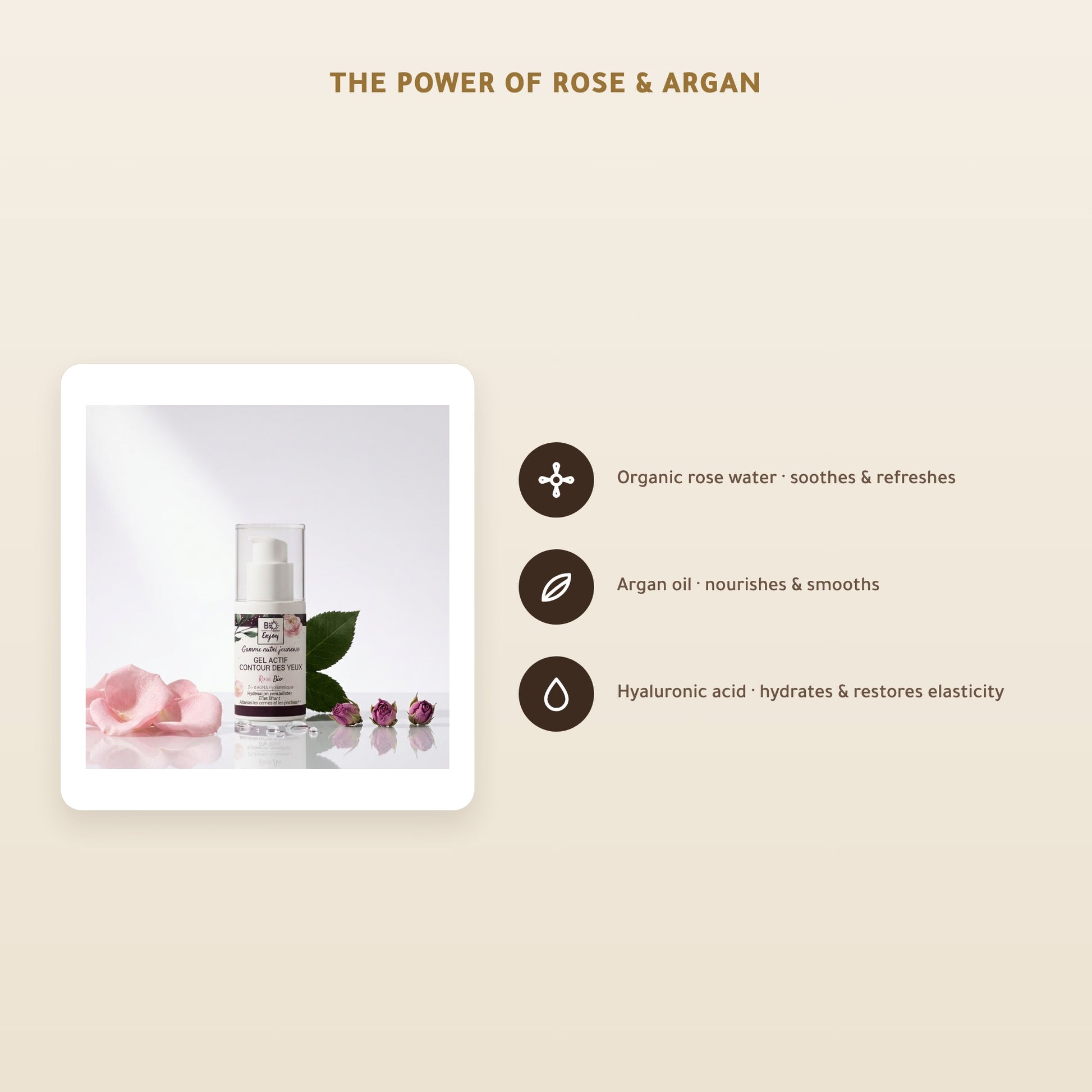 [EN] Organic Rose & Argan Eye Contour Gel – Certified Organic | Born to Bio Vichy – slide 3