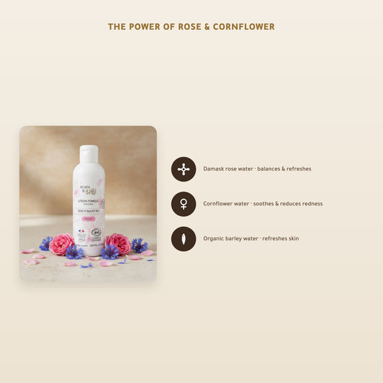 Organic Rose & Cornflower Toner – Made in Vichy, France | Born to Bio Vichy – slide 3
