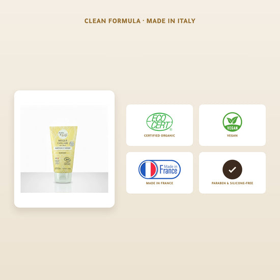[EN] Organic Shea & Monoï Hair Mask for Dry Hair – Certified Organic | Born to Bio Vichy – slide 5