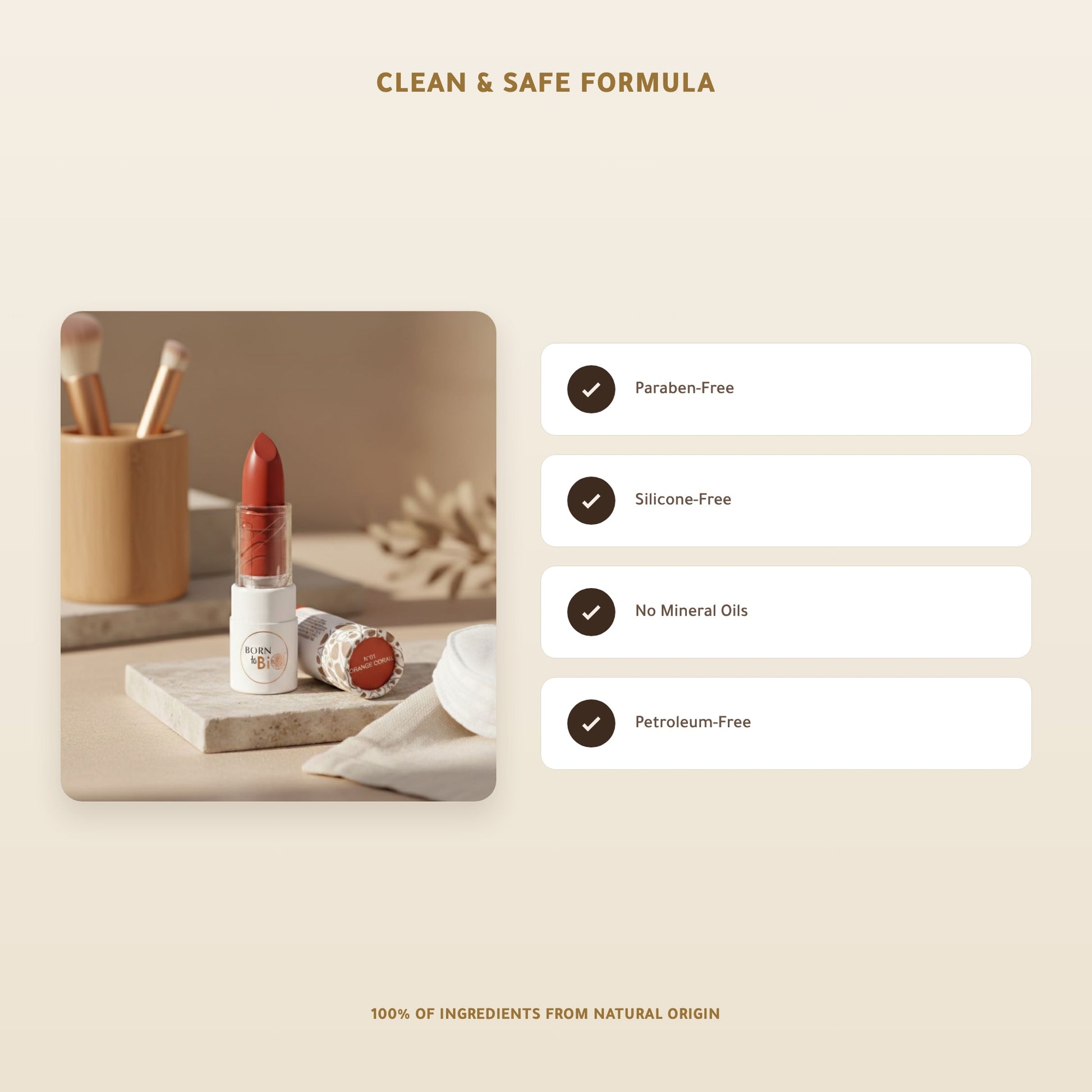 [EN] Certified Organic Shiny Lipstick – Nourishing Plant Oils | Born to Bio – slide 3