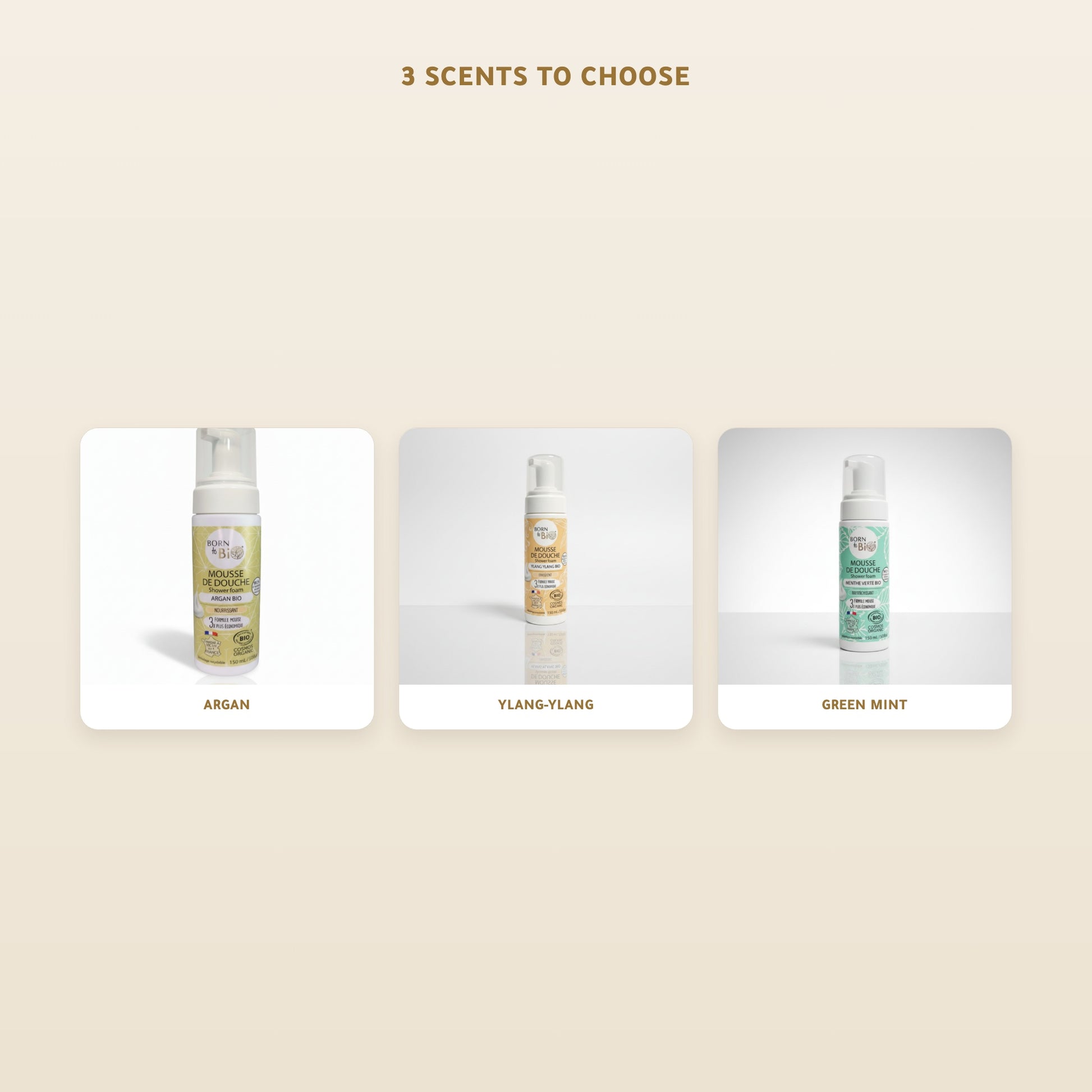 [EN] Organic Green Mint Shower Foam – Certified Organic | Born to Bio Vichy – slide 2