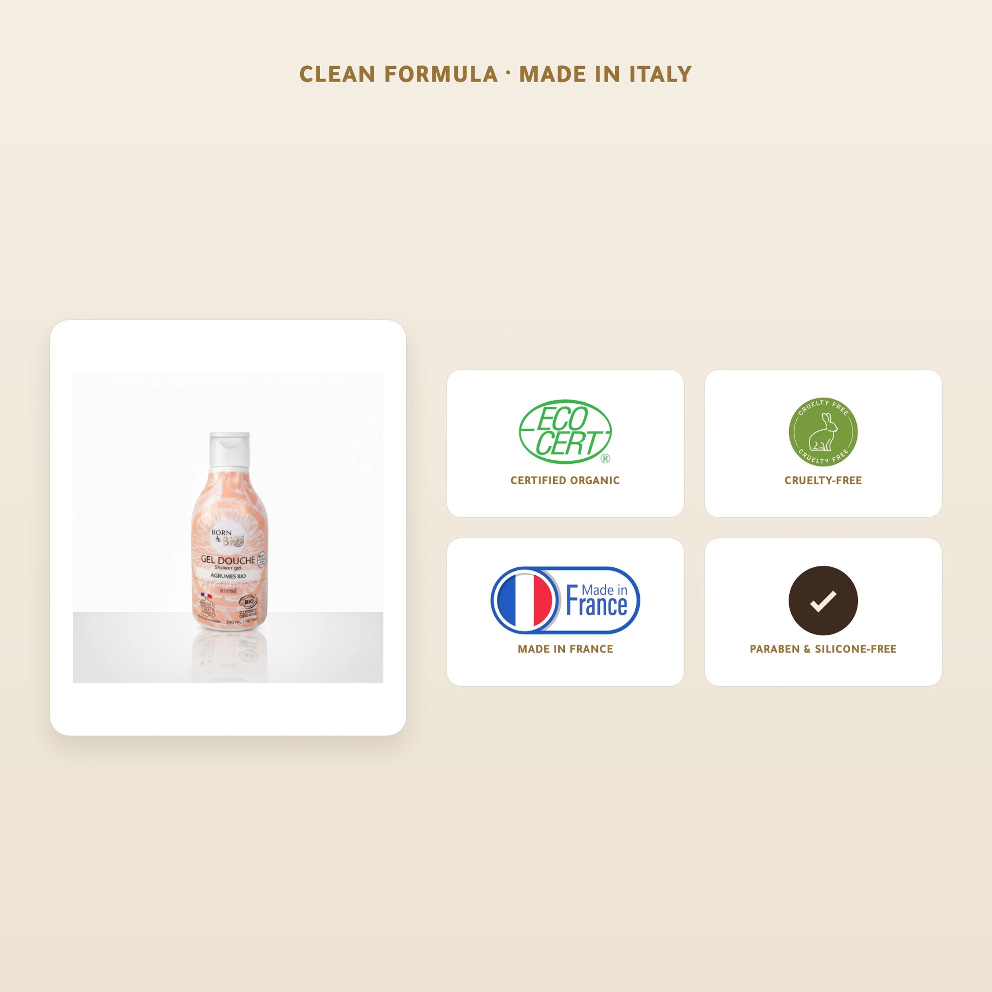 [EN] Organic Citrus Shower Gel – Certified Organic | Born to Bio Vichy – slide 6