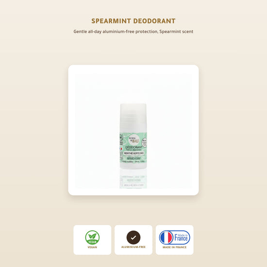 Organic Spearmint Deodorant – Made in Vichy, France | Born to Bio Vichy – slide 1