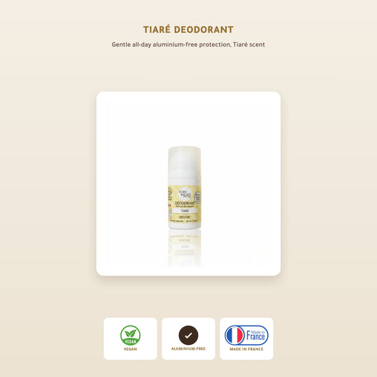 Organic Tiaré Deodorant – Made in Vichy, France | Born to Bio Vichy – slide 1