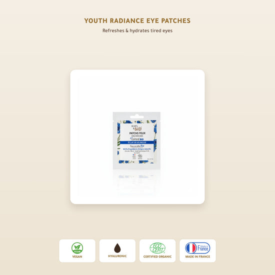 [EN] Organic Youth Radiance Eye Patches – Certified Organic | Born to Bio Vichy – slide 1