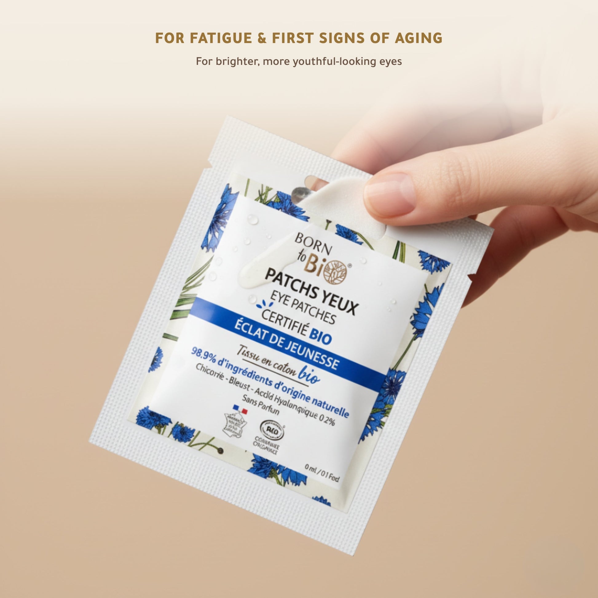 [EN] Organic Youth Radiance Eye Patches – Certified Organic | Born to Bio Vichy – slide 5