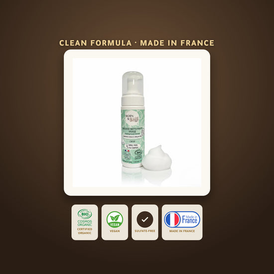 Organic Almond & Argan Face Cleansing Foam | Born to Bio Vichy – slide 6