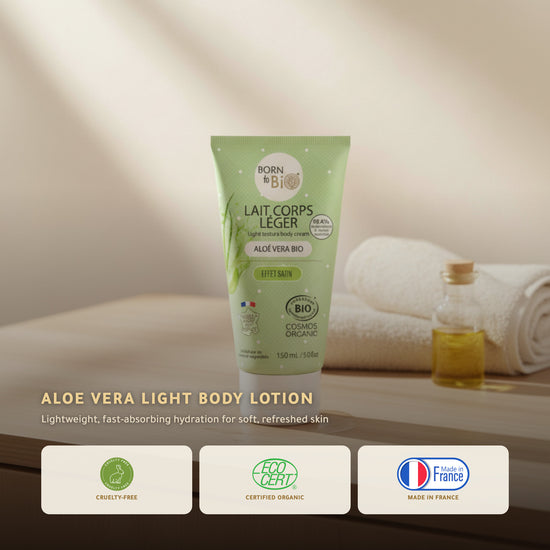 Aloe Vera Light Body Lotion – Certified Organic | Born to Bio Vichy – slide 1