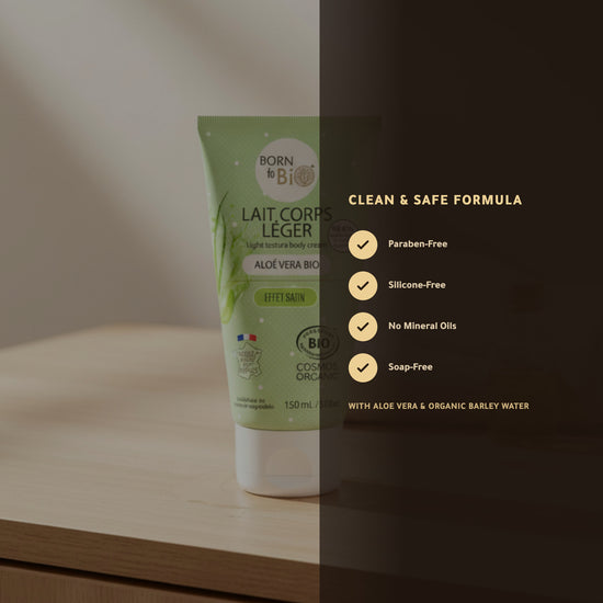 Aloe Vera Light Body Lotion – Certified Organic | Born to Bio Vichy – slide 3