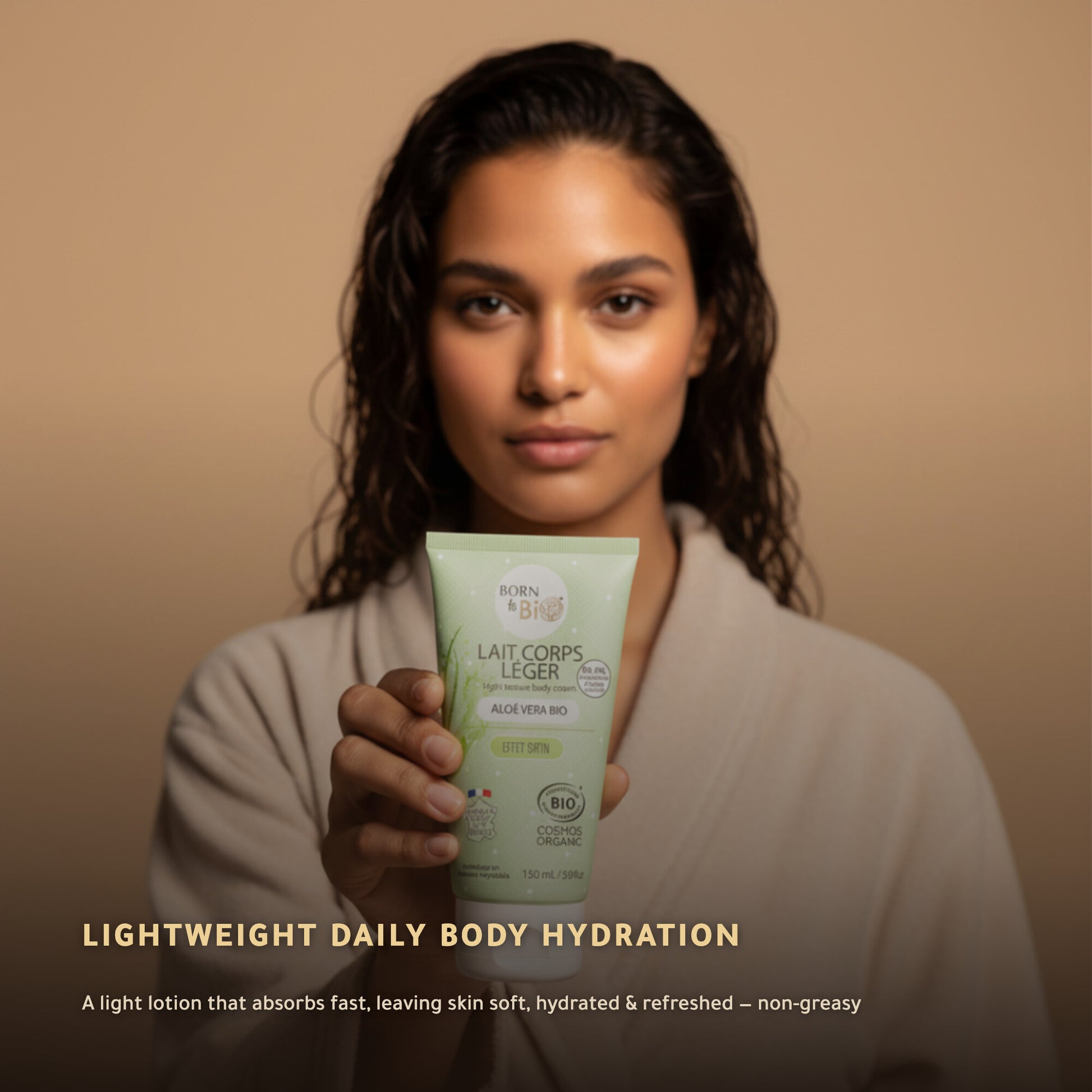 Aloe Vera Light Body Lotion – Certified Organic | Born to Bio Vichy – slide 5