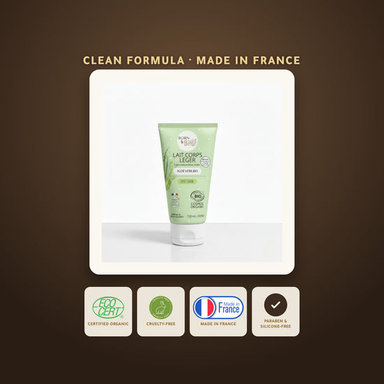 Aloe Vera Light Body Lotion – Certified Organic | Born to Bio Vichy – slide 6