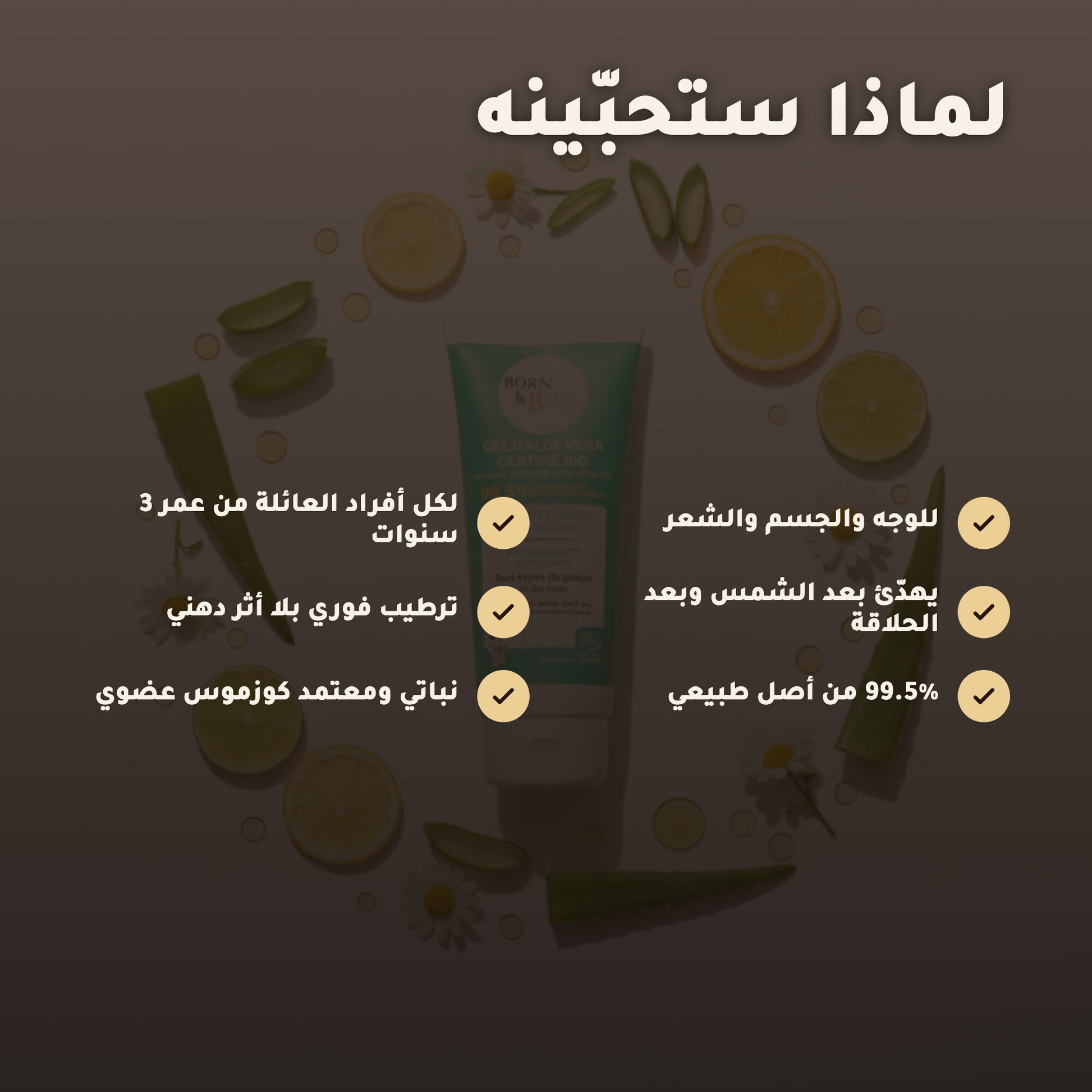 جل الألوفيرا العضوي المرطب – مُعتمد عضويًا | بورن تو بيو فيشي – 2